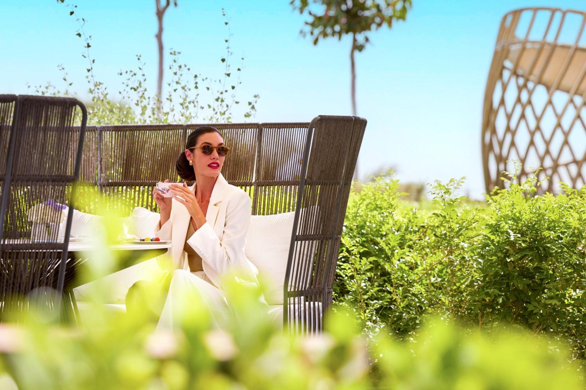 Lusail Fairmont Doha酒店 外观 照片 The resort's gardens