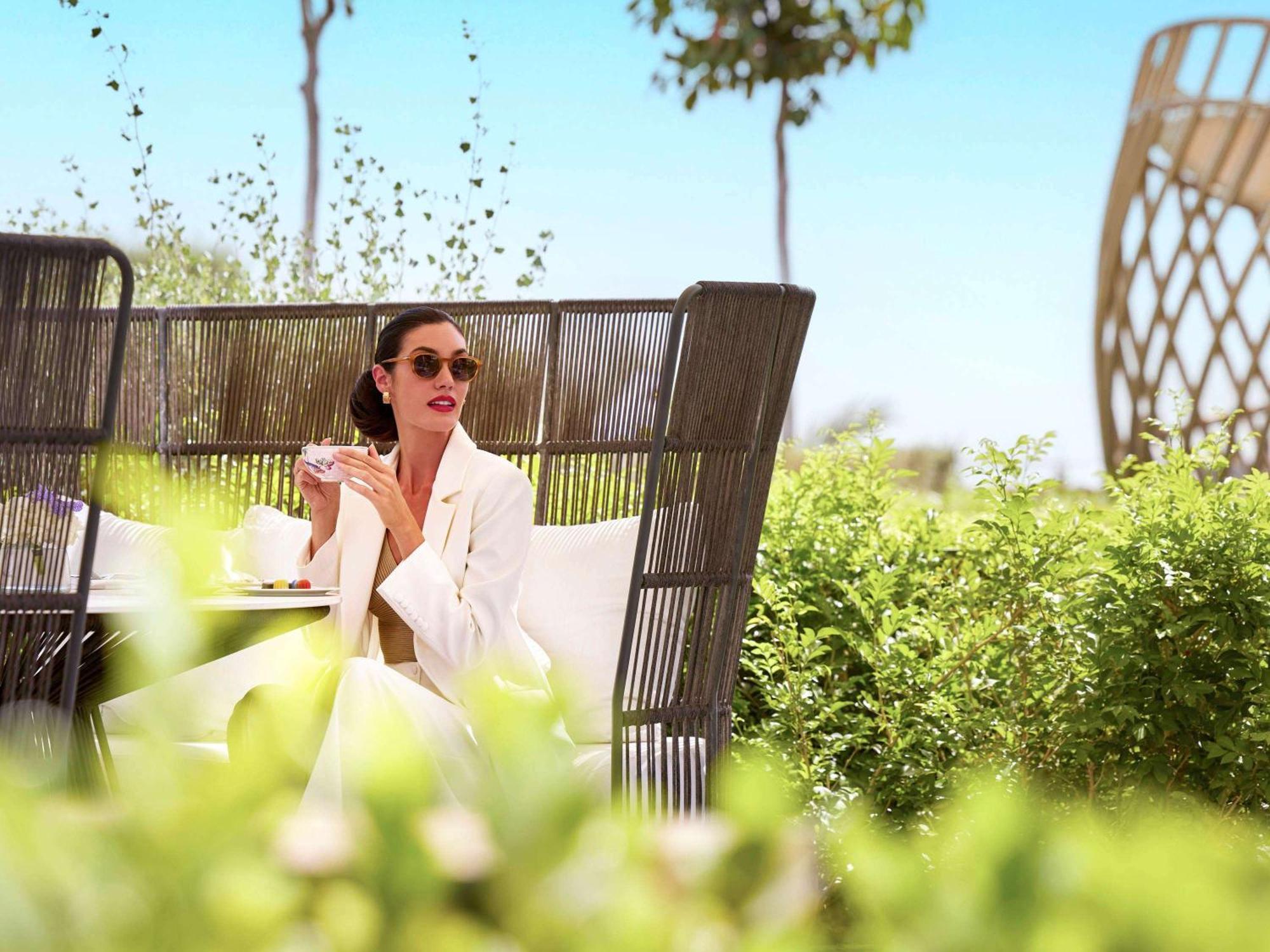 Lusail Fairmont Doha酒店 外观 照片 The resort's gardens