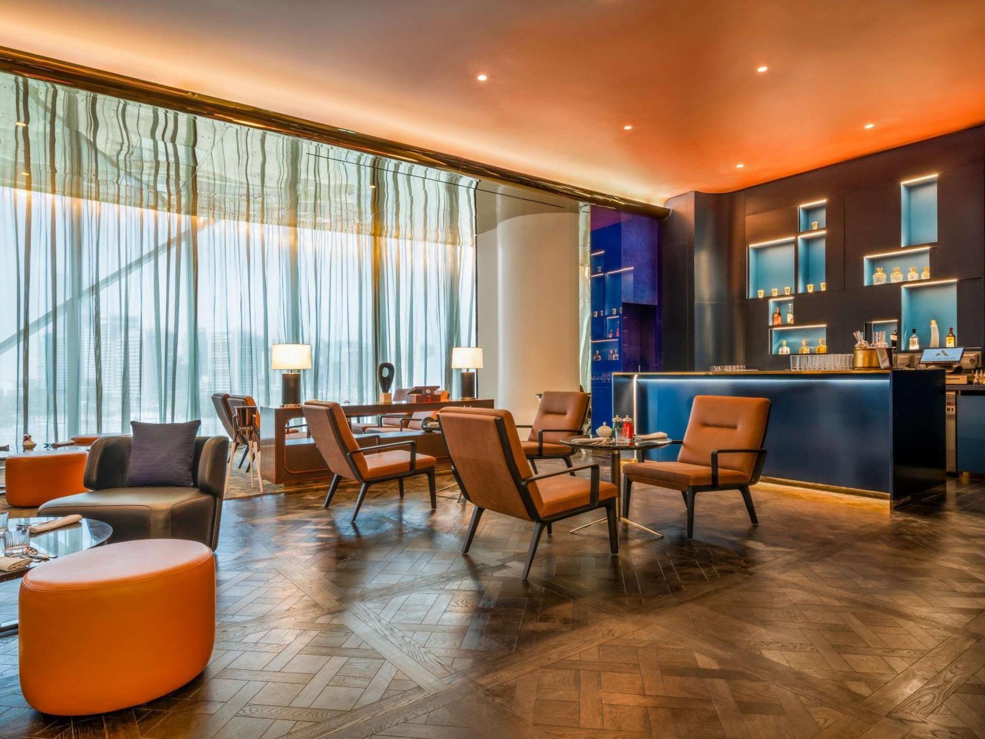 Lusail Fairmont Doha酒店 外观 照片 The Club Lounge at the hotel