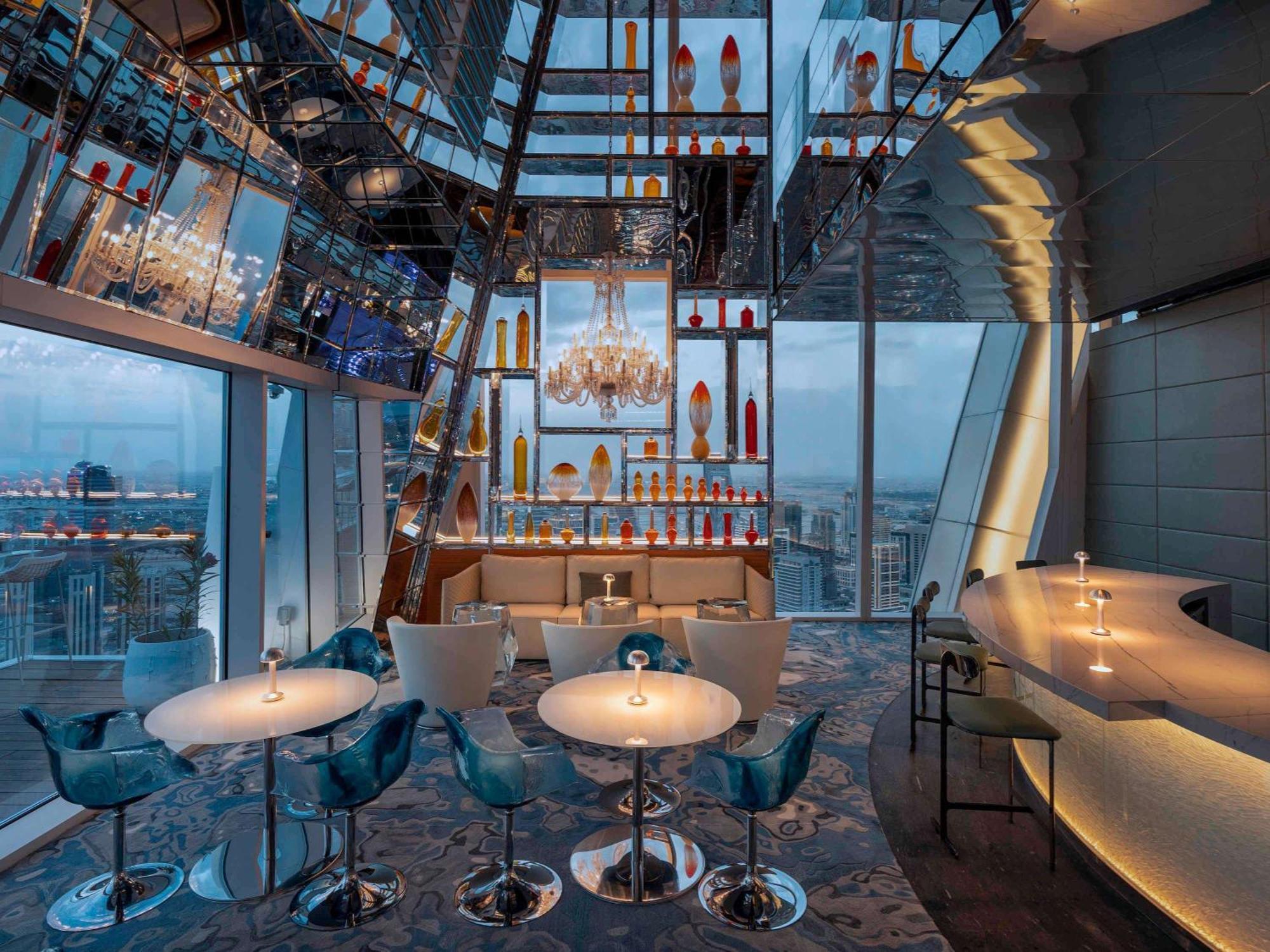 Lusail Fairmont Doha酒店 外观 照片 The Sky Bar