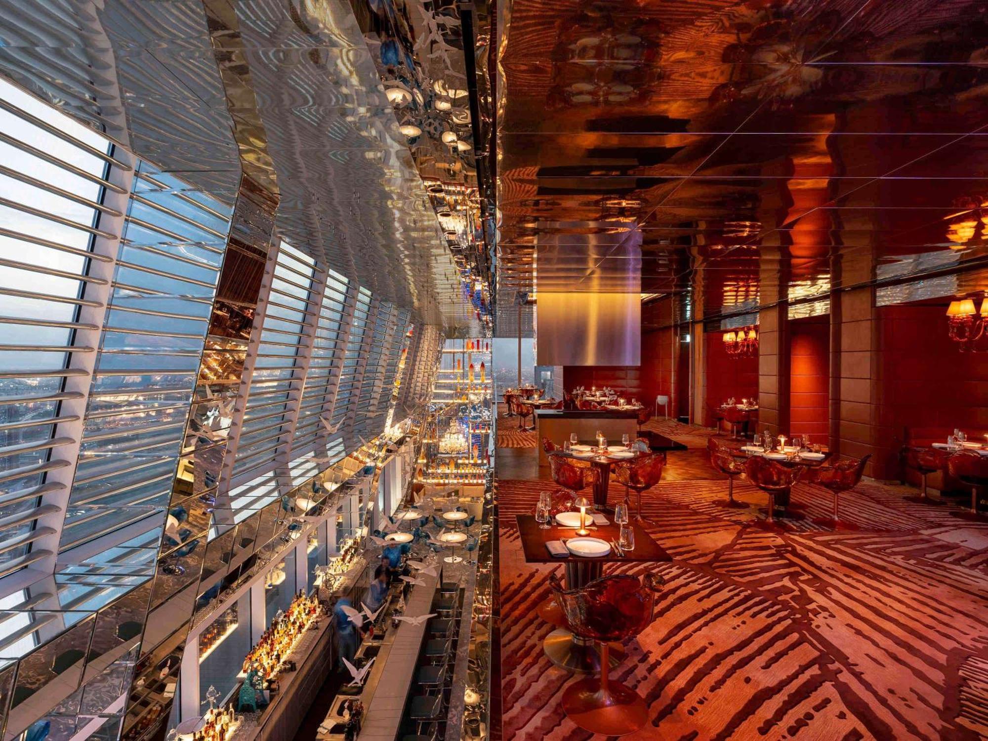 Lusail Fairmont Doha酒店 外观 照片 The interior of the restaurant