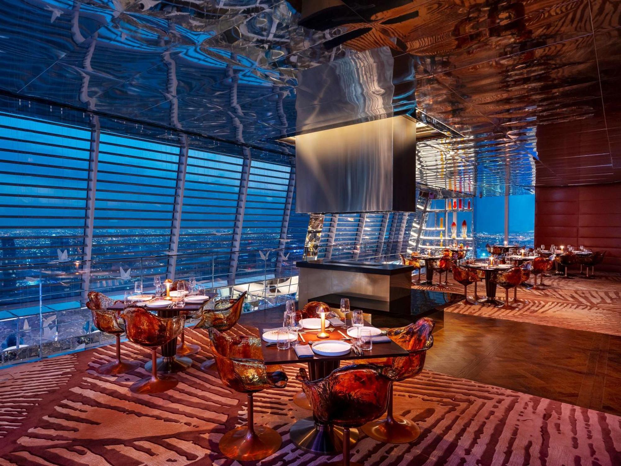 Lusail Fairmont Doha酒店 外观 照片 The interior of the restaurant