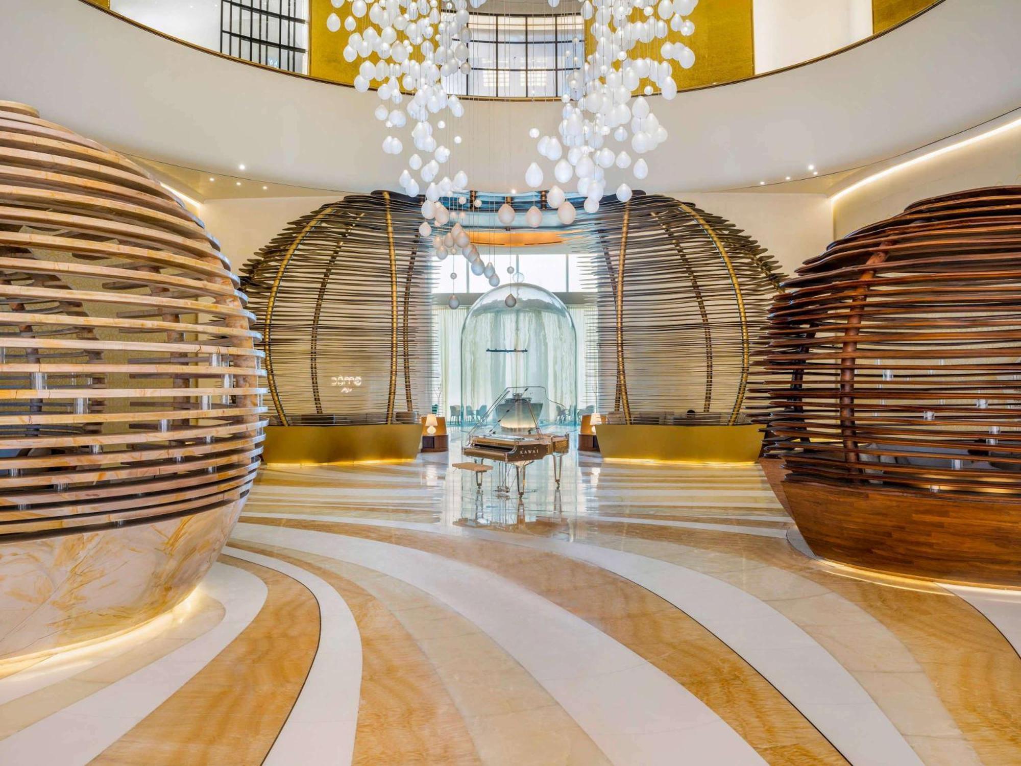 Lusail Fairmont Doha酒店 外观 照片 The interior of the hotel