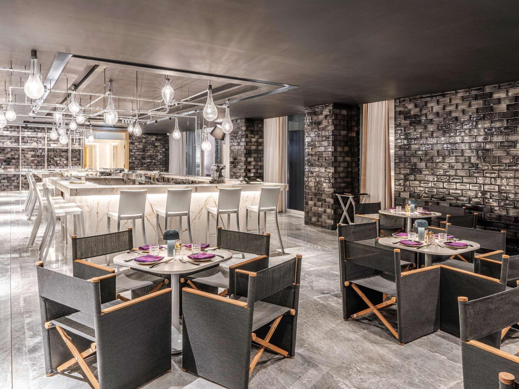 Lusail Fairmont Doha酒店 外观 照片 The interior of the restaurant